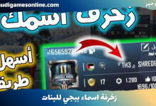 زخرفة اسماء ببجي للبنات