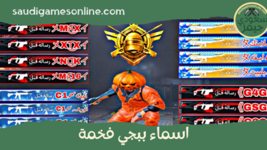 اسماء ببجي فخمة