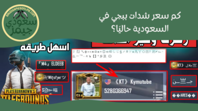 كم سعر شدات ببجي في السعودية